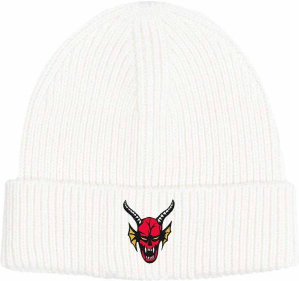 OnePointFive: Stranger Things - Hellfire Club (Beanie) Mütze White