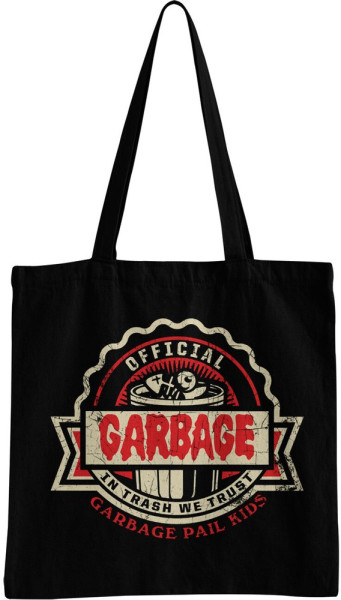 Garbage Pail Kids Official Garbage Tote Bag Tragetasche Black