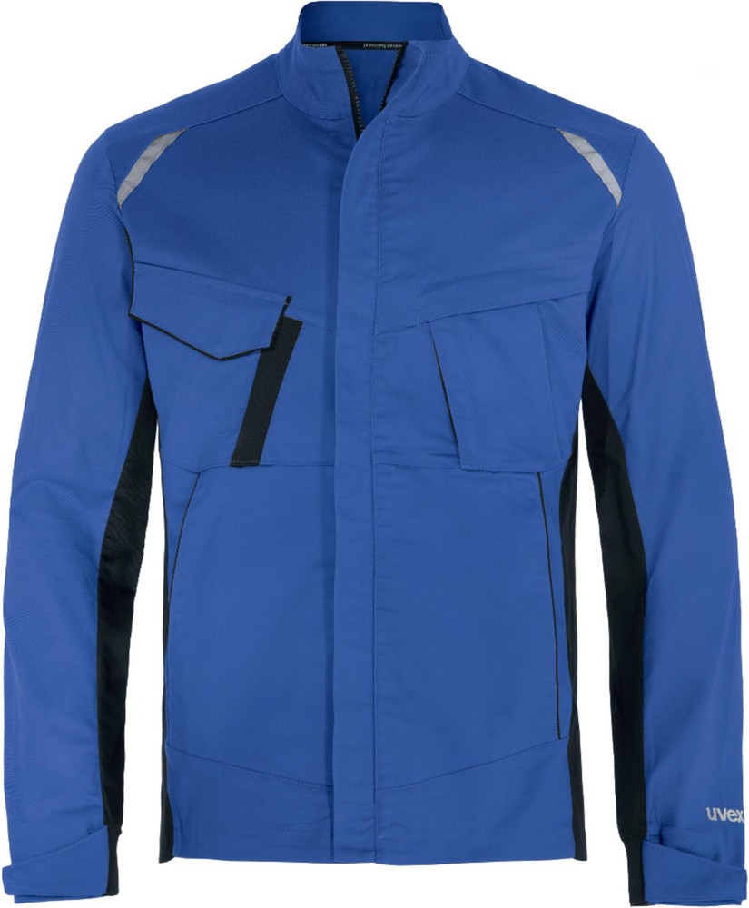 Uvex Arbeitsjacke SuXXeed Industry Blau, Ultramarin - Herren / Unisex