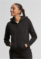 Urban Classics Damen Ladies Basic Essential Zip Hoody TB8005