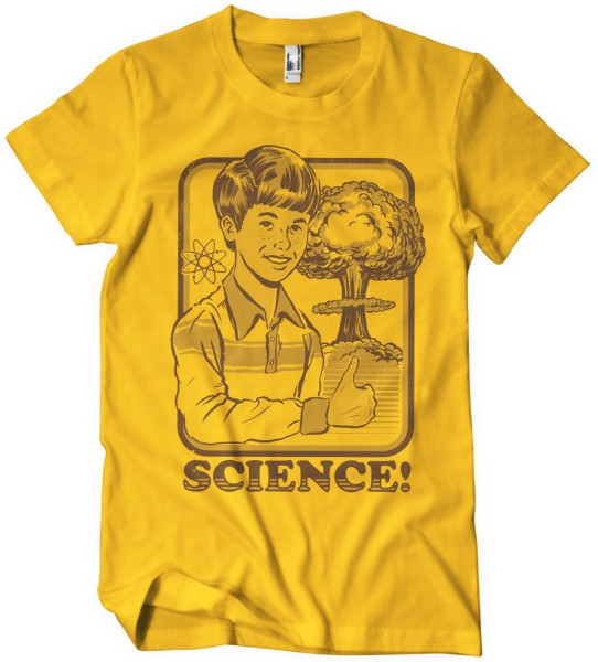 Steven Rhodes Science! T-Shirt Gold
