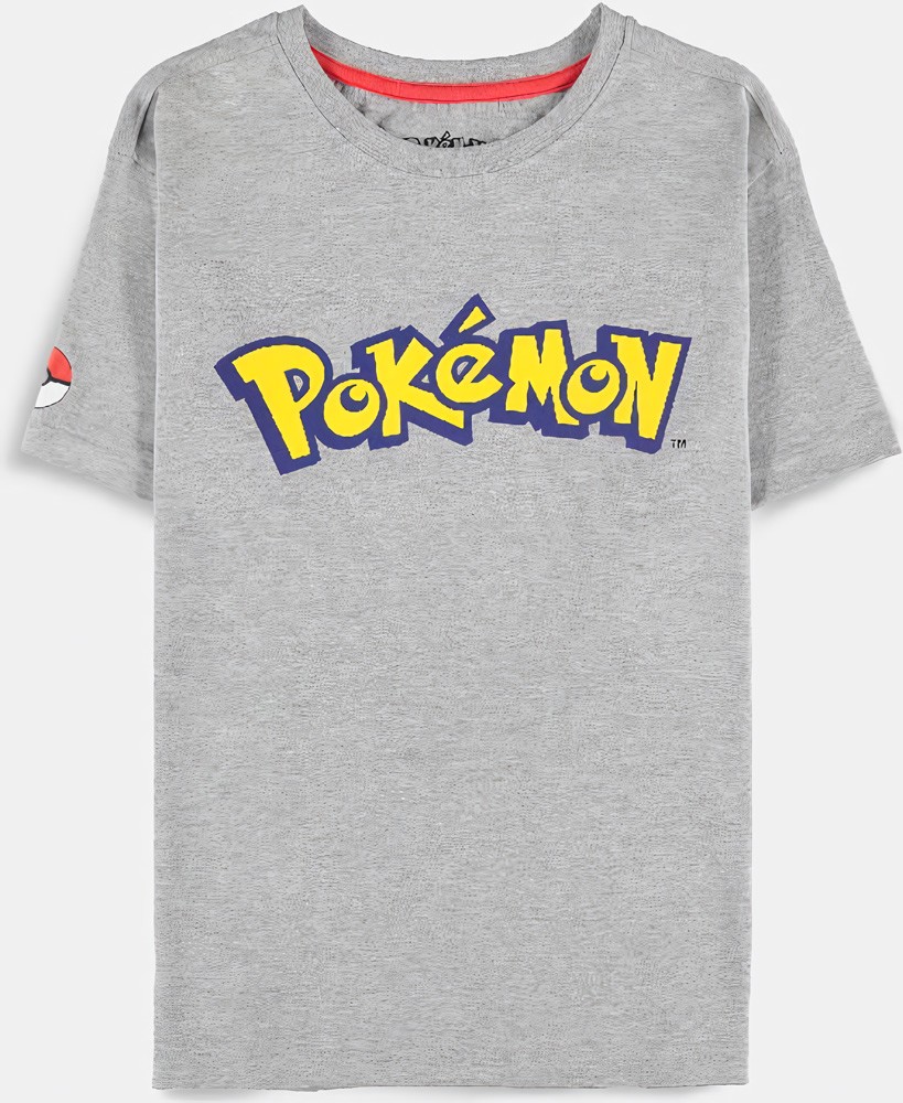 Pokémon - Logo Core - Women's Short Sleeved T-shirt Grau - Damen