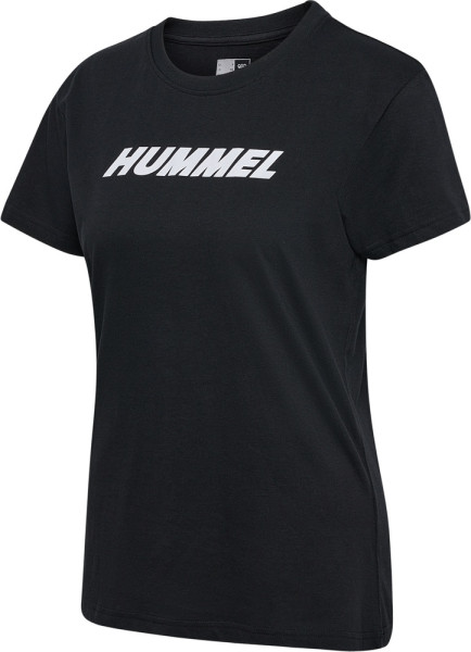 Hummel Damen Sportshirt Hmlelemental Logo Cotton Tee Woman 225888