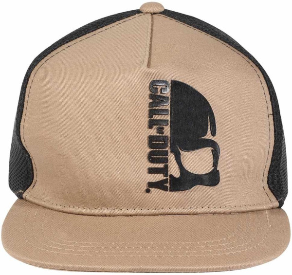 Call Of Duty - Skull Logo (Kids Snapback Cap) Jungen Kinder Cap Natural