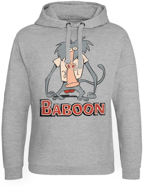 I Am Weasel - Baboon Epic Hoodie Heathergrey