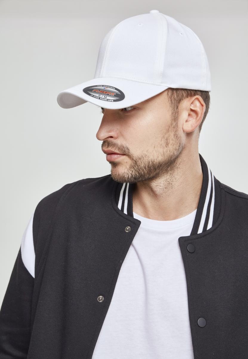 Flexfit Cap Organic Cotton Cap Weiß - Herren / Unisex