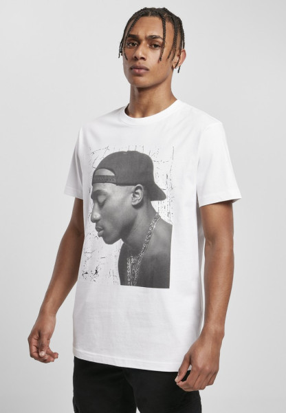 Mister Tee T-Shirt Tupac Cracked Background Tee