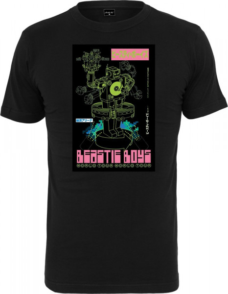 Mister Tee Beastie Boys Robot Tee Black