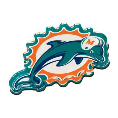 Miami Dolphins Premium Acrl Magnet Logo American Football