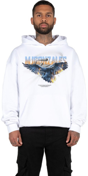 MJ Gonzales Sweatshirt Eagle V.2 Heavy Hoody Oversized Essentials V.4 White