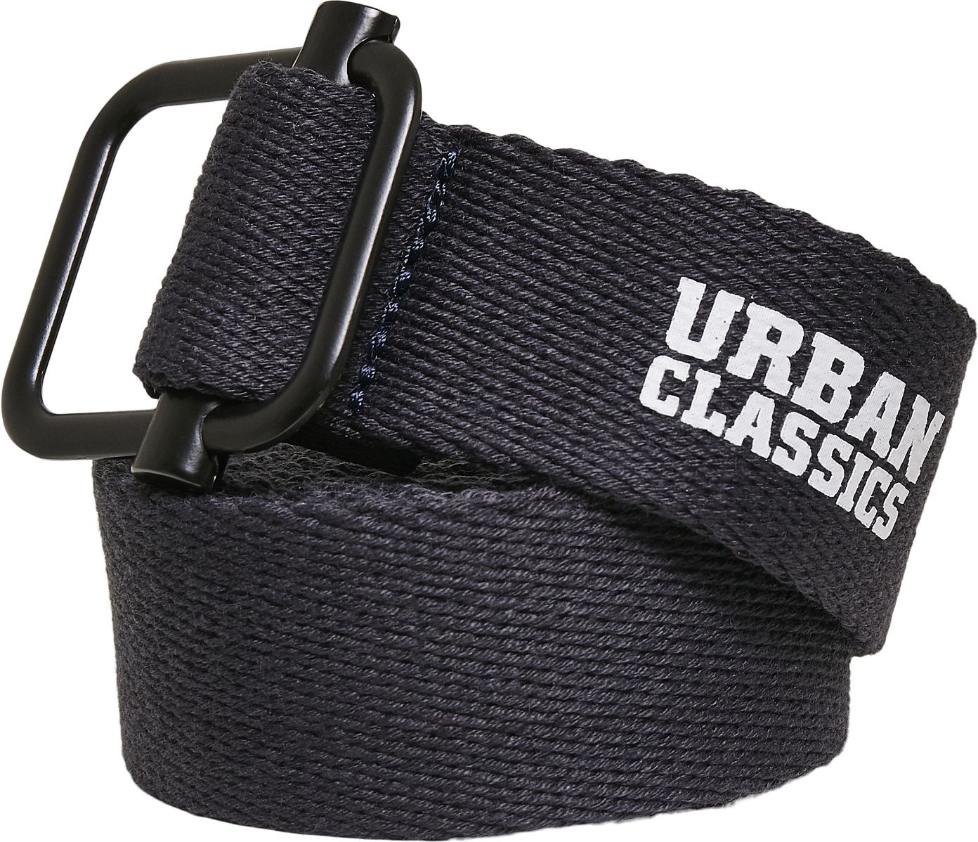Urban Classics Gürtel Industrial Canvas Belt 2-Pack Black/Navy | Gürtel /  Gürtelschnallen | Herren | Lifestyle