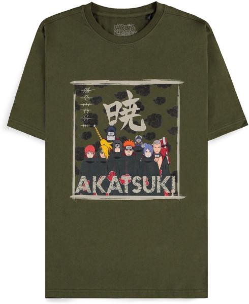 Naruto Shippuden - Akatsuki clan Men's Short Sleeved T-Shirt