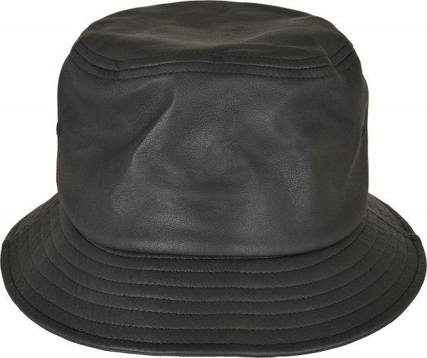 Flexfit Hut Imitation L. Bucket Hat Black
