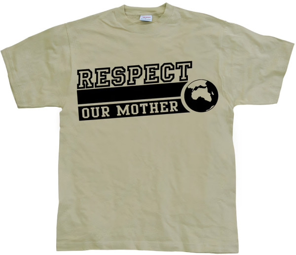 Tokigt Respect Our Mother T-Shirt SH-1-15108-H4-15