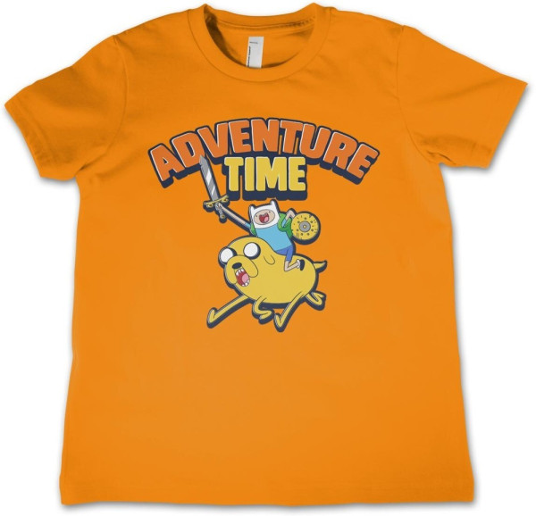 Adventure Time Kids T-Shirt Orange