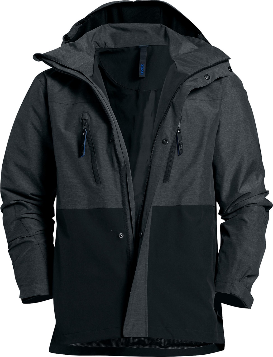 Uvex Wetterjacke Suxxeed Grau, Graphit (89419) - Herren / Unisex