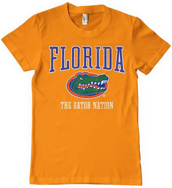University of Florida Florida - The Gator Nation T-Shirt Orange