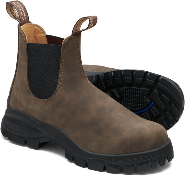 Blundstone Stiefel Boots #2239 Rustic Brown Leather (Lug Boots)