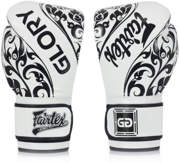 Fairtex (Kick-)Boxhandschuhe Glory Limited Edition BGV2-GLEDWH