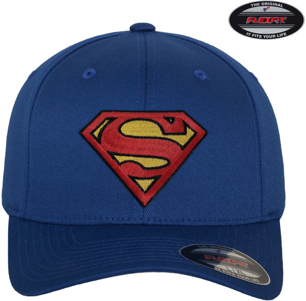 Superman Flexfit Cap Blue