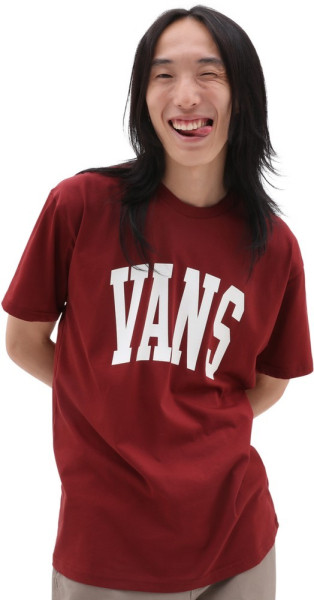 Vans Herren T-Shirt Varsity Type Ss Tee Syrah