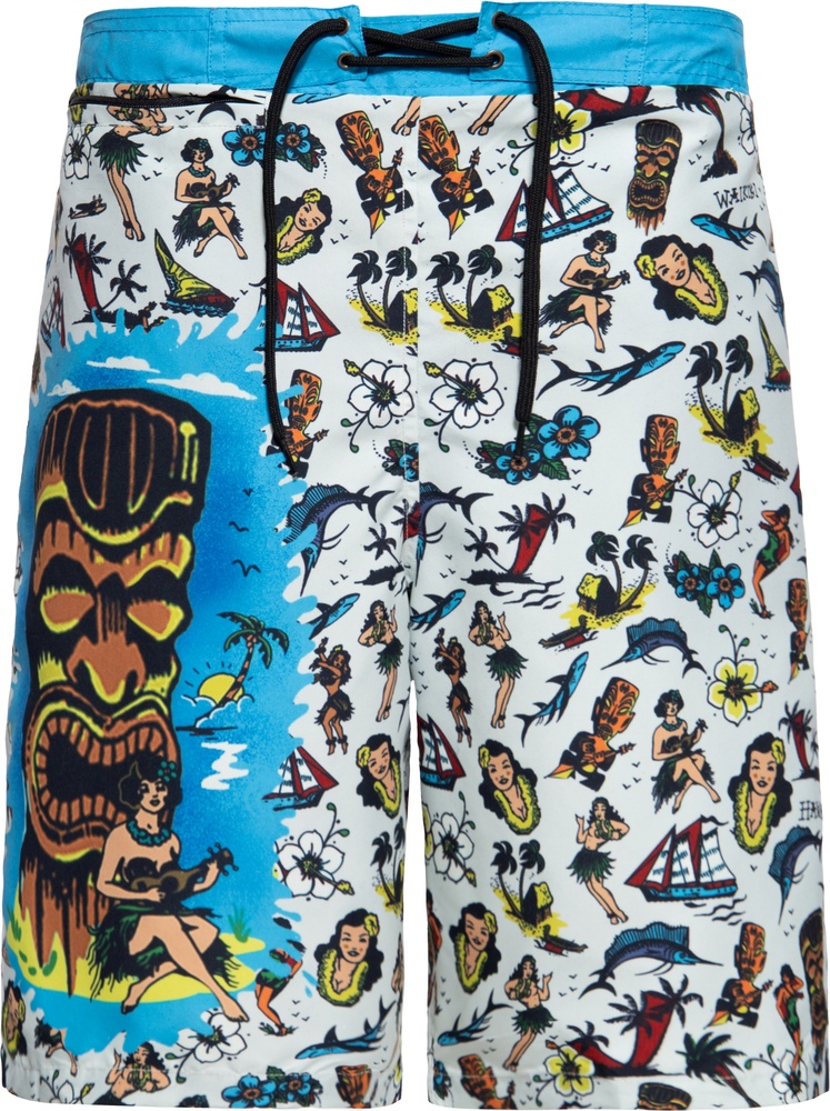 King Kerosin Aop Badehose KKU411051 - Herren / Unisex