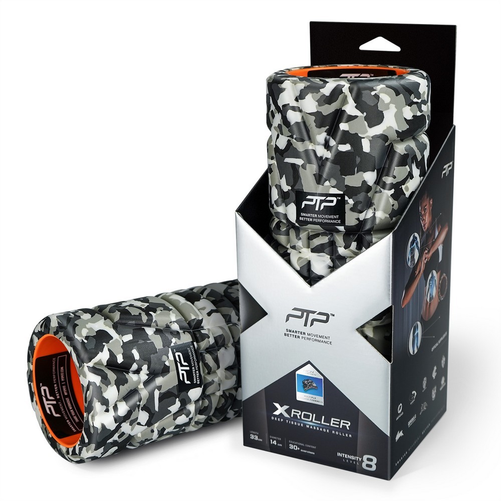 PTP Massagerolle X Roller Foam Roller & Stretching Strap - Herren / Unisex