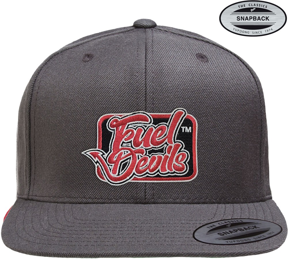 Fuel Devils Premium Snapback Cap Dark-Grau - Herren / Unisex