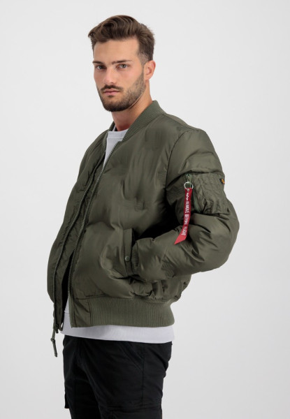 Alpha Industries Jacke MA-1 Logo Puffer Dark Olive Jackets