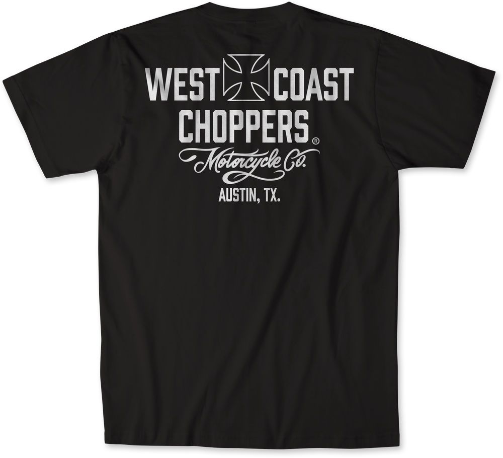 WCC West Coast Choppers Herren T-Shirt Motorcycle Tee WCCTS132781ZW - Herren / Unisex