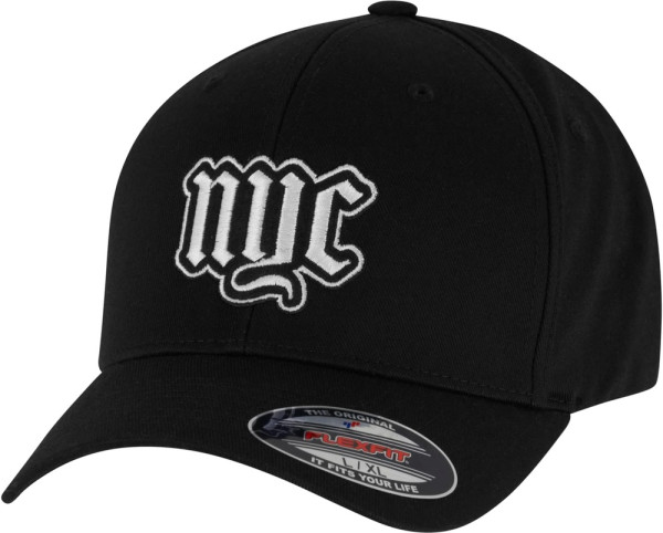 Mister Tee NYC Old English Wording Patch Wooly Combed Cap MT3762