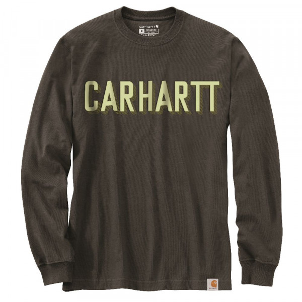 Carhartt Longsleeve Workwear Logo L/S T-Shirt Peat