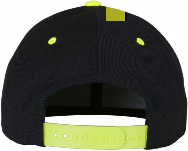 Flexfit Cap Classic Snapback 2-Tone Black/Neonyellow