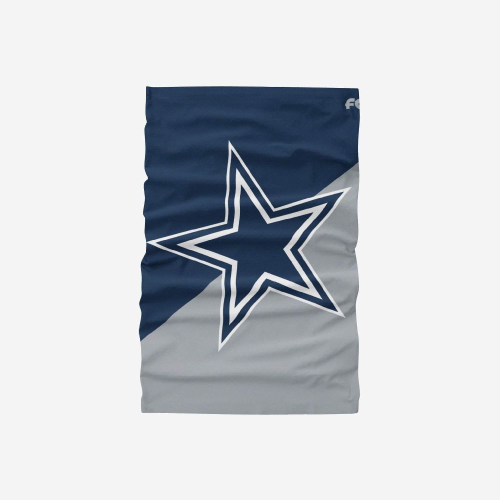 Dallas Cowboys Multifunktionstuch Logo American Football Blau/Grau 