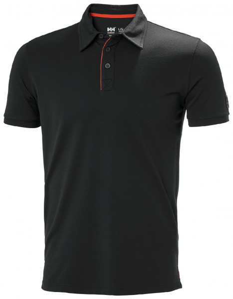 Helly Hansen T-Shirt Kensington Tech Polo Black