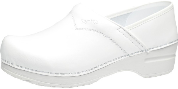 Sanita Geschlossener Clog San-Flex-O2 Closed White