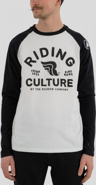 Riding Culture by Rokker Longsleeve Ride More L/S Black