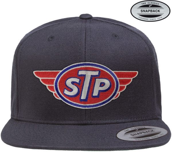 STP Patch Premium Snapback Cap Navy