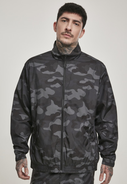 Urban Classics Light Jacket Camo Track Jacket Darkcamouflage