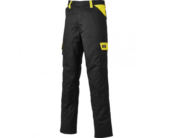 Dickies Hose / Pants / Shorts Everyday Trouser Black/Yellow