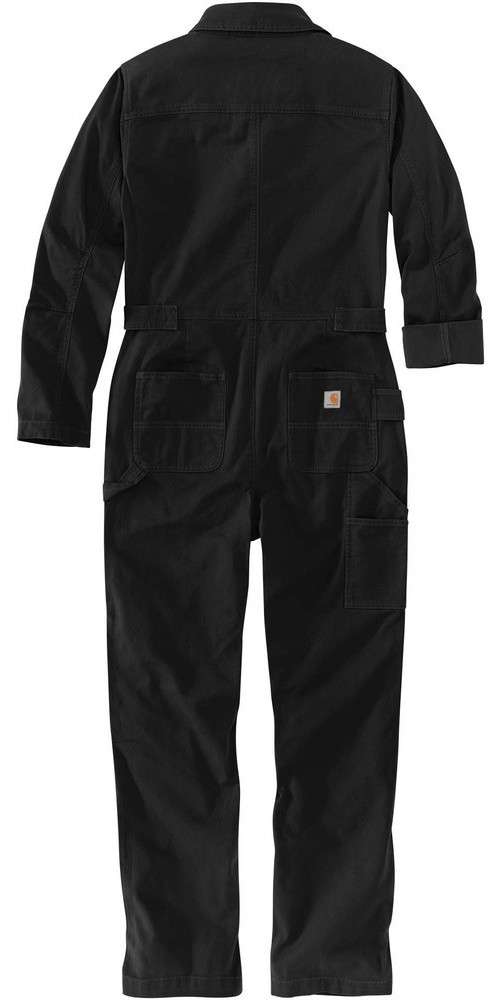 Carhartt Damen Overall Rugged Flex Relaxed Canvas Coverall Black
