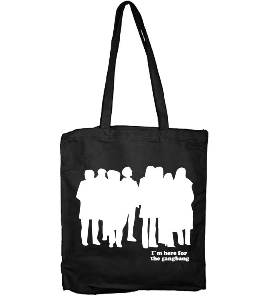 Hybris I'm Here For The Gangbang Tote Bag SH-4-10136-H4-3