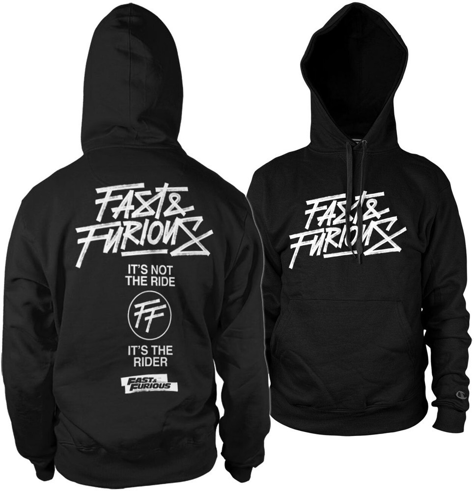The Fast and the Furious Rider Hoodie Schwarz - Herren / Unisex