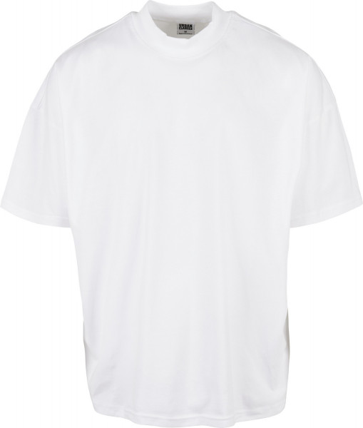 Urban Classics T-Shirt Oversized Mock Neck Tee White
