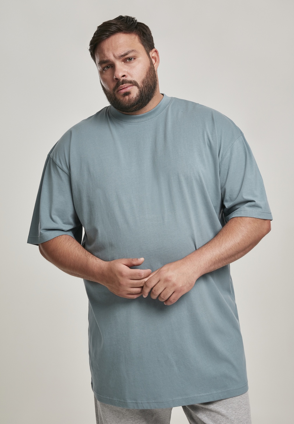 Urban Classics T-Shirt Tall Tee Dusty Blau - Herren / Unisex