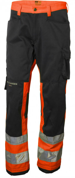 Helly Hansen Shorts / Hose 77410 Alna Pant Cl 1 269 HV Orange/Charcoal
