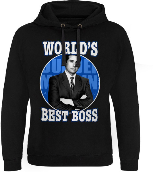 The Office World's Best Boss Epic Hoodie Black