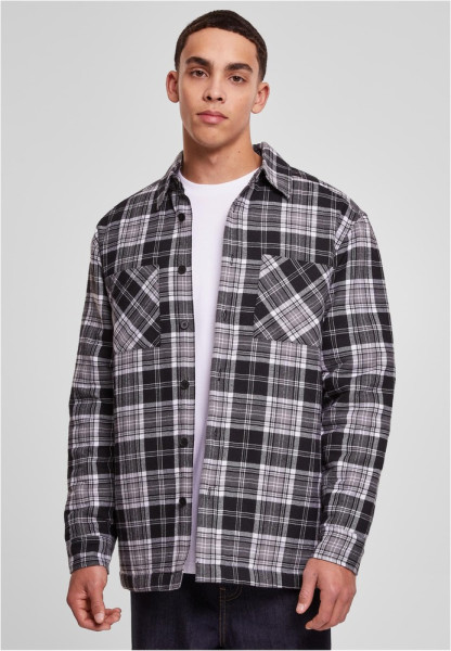 Urban Classics Padded Checked Shirt Jacket