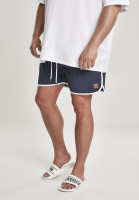 Urban Classics Swim Shorts Retro Swimshorts Navy/White Urban Classics Swim Shorts Retro Swimshorts Navy/White