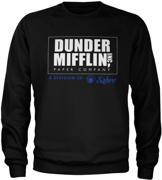 The Office Dunder Mifflin Division of Sabre Sweatshirt Black